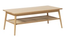 Couchtisch >Blanes< in Klar Lackiert - 120x45x60...