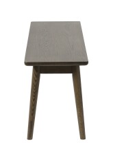 Bank >Blanes< in Smoked Klar Lackiert - 150x45x35 (BxHxT)