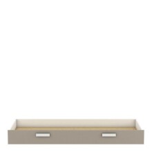 Bettschubkasten >Tidy< in Matt weiss/ton aus...