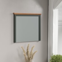 Garderoben-Set >Stanton< in Tannengrün/Eiche aus Holzwerkstoff
