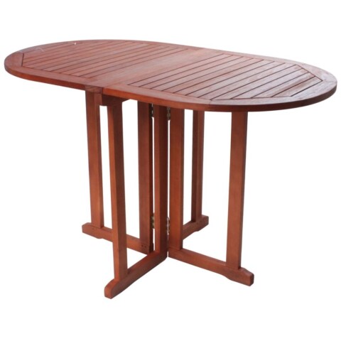 Ablagetisch >Baltimore< in hellbraun aus Holz - 70x73x120cm (BxHxT)