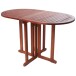 Ablagetisch >Baltimore< in hellbraun aus Holz - 70x73x120cm (BxHxT)