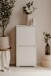 Aktenschrank >Fyn< in weiß - 46x96,5x33,5cm (BxHxT)