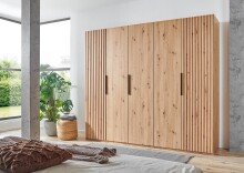 Drehtürenschrank >Andorra< in Artisan Eiche -...