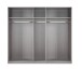 Drehtürenschrank >Andorra< in Artisan Eiche - 250x216x58cm (BxHxT)