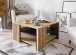 Couchtisch >Cardigan< in Artisan Eiche / Schwarz - 80x45x80cm (BxHxT)