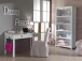 Jugendzimmer-Set >AMORI< in Weiß aus Massiv Kiefer und MDF