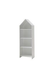 Kleiderschrank >CASAMI< in Korpus Weiß / Front Mint / Front Grau aus MDF