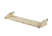 Hängeregal >PINO< in Kiefer massiv natur lackiert - 79,2x9,3x21,2 (BxHxT)