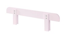 Kinderbett >KIDDY< in rosa aus Massiv Kiefer und MDF - 205,5x72,5x95cm (BxHxT)