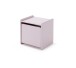 Kinderbett >KIDDY< in rosa aus Massiv Kiefer und MDF - 205,5x72,5x95cm (BxHxT)