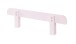 Kinderbett >KIDDY< in rosa aus Massiv Kiefer und MDF - 205,5x72,5x95cm (BxHxT)