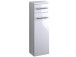 Unterschrank >Parma< in Weiß/Hochglanz aus MDF - 25x79x20cm (BxHxT)