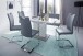 Polsterbank >TIRANA< in anthrazit - 155x85x58cm (BxHxT)