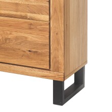 Sideboard >Tom-I< in Wildeiche / schwarz aus...