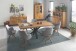 Sideboard >Tom-I< in Wildeiche / schwarz aus Teilmassiv - 158x82x40cm (BxHxT)