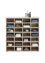 Regal >Boots< in Eiche Sonoma - 92x95x33cm (BxHxT)
