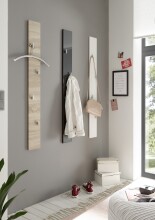 Garderobenleiste >Colan New< in Grau Chrome -...