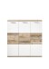 Schuhschrank >Hugo< in Weiß matt - 120x118x38cm (BxHxT)