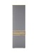 Garderobenschrank >Melisande< in Grau matt - 60x200x38cm (BxHxT)