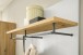Garderobenpaneel >Melisande< in Weiß matt - 85x95x27cm (BxHxT)