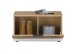 Schuhbank >Melisande< in Artisan Eiche Nachbildung  - 85x45x38cm (BxHxT)