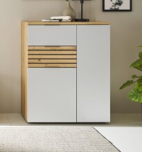 Schuhschrank >Melisande< in Weiß matt -...