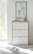 Schuhkipper >Pincas< in Artisan Eiche - 84x126x38cm...