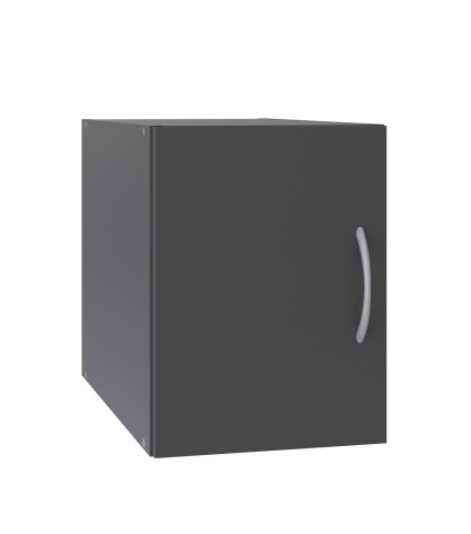 Aufsatzschrank >MULTIRAUMKONZEP< in Graphit - 30x40x40cm (BxHxT)