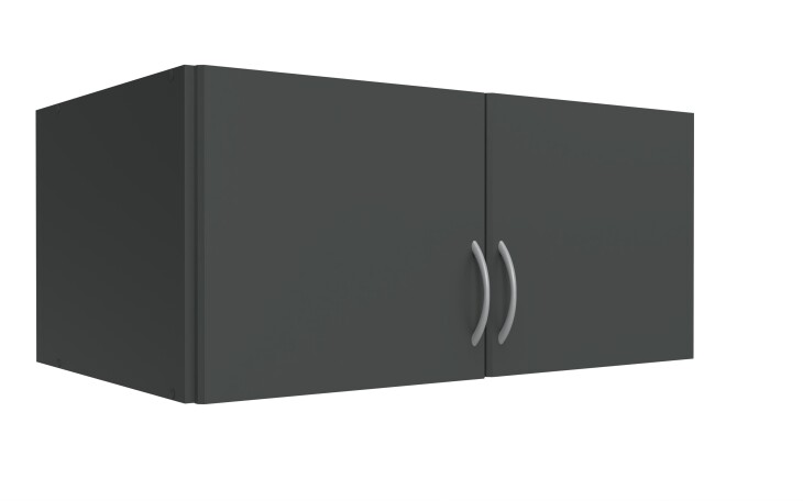 Mehrzweckschrank >MULTIRAUMKONZEP< in Graphit - 70x40x40cm (BxHxT)