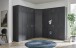 Mehrzweckschrank >MULTIRAUMKONZEP< in Graphit - 70x40x40cm (BxHxT)