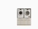 Waschmaschinenumbauschrank >LAUNDREEZY< in weiß - 135x162x67,5 (BxHxT)
