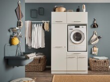 Waschmaschinenumbauschrank >LAUNDREEZY< in...