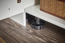 Waschmaschinenumbauschrank >LAUNDREEZY< in weiß - 167,5x200x67,5 (BxHxT)