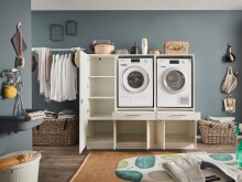 Waschmaschinenumbauschrank >LAUNDREEZY< in...