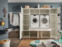 Waschmaschinenumbauschrank >LAUNDREEZY< in...