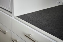 Waschmaschinenumbauschrank >LAUNDREEZY< in weiß - 235x200x67,5 (BxHxT)