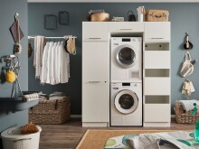 Waschmaschinenumbauschrank >LAUNDREEZY< in...