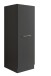 Stauraumschrank >LAUNDREEZY< in anthrazit, Holzwerkstoff - 50x162x67,5cm (BxHxT)