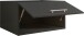 Aufsatzschrank >LAUNDREEZY< in anthrazit, Holzwerkstoff - 67,5x38x67,5cm (BxHxT)