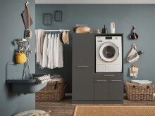 Waschmaschinenumbauschrank >LAUNDREEZY< in...