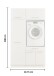 Waschmaschinenumbauschrank >LAUNDREEZY< in anthrazit - 117,5x200x67,5 (BxHxT)