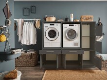 Waschmaschinenumbauschrank >LAUNDREEZY< in...