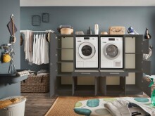 Waschmaschinenumbauschrank >LAUNDREEZY< in...