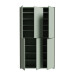 Schuhschrank >Alanna< in Salbei - 109,2x191,9x34,9cm (BxHxT)