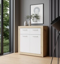 Kommode >La Serena< in Artisan Eiche -...