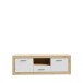Lowboard >La Serena< in Artisan Eiche - 147,8x49,9x41cm (BxHxT)
