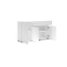 Sideboard >Mister< in weiss, Lack Hochglanz - 135x80x38cm (BxHxT)