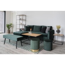 Beistelltisch >Vita< in Natur, Melamin - 45x45x45cm (BxHxT)