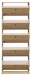 Schuhkipper >Flap< in asteiche, Holzwerkstoff - 60x168x16cm (BxHxT)